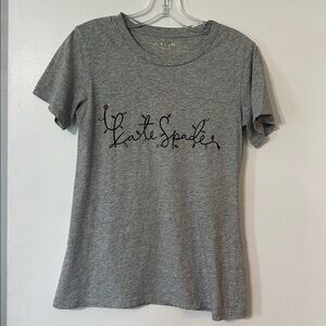 Kate Spade New York Small Grey Holiday Lights Tee